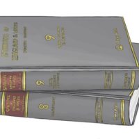 Stack of two law books