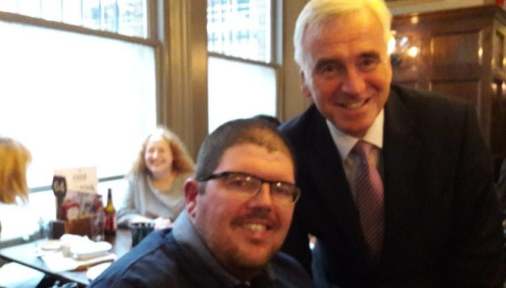 John McDonnell with DPAC