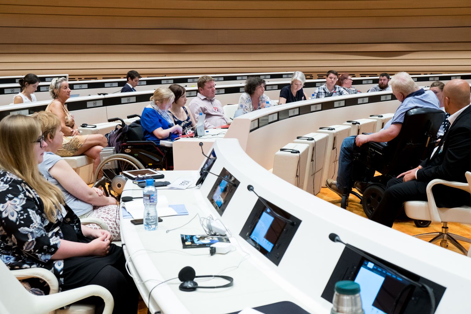 DDPO delegation at the UN headquarters in Geneva
