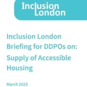 Briefing for DDPOs on the Supply of Accessible Housing